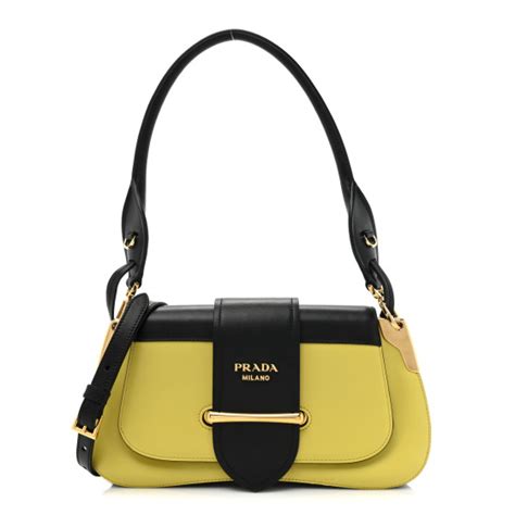 prada tasche sidonie|PRADA City Calfskin Sidonie Shoulder Bag Marea Green.